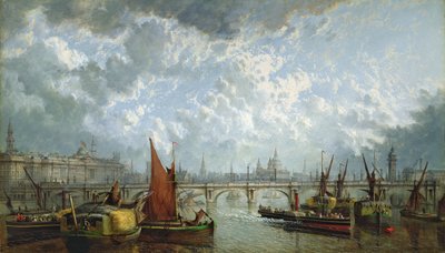 Pont de Waterloo depuis la Tamise - John MacVicar Anderson